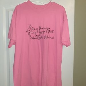 Flamingo t shirt